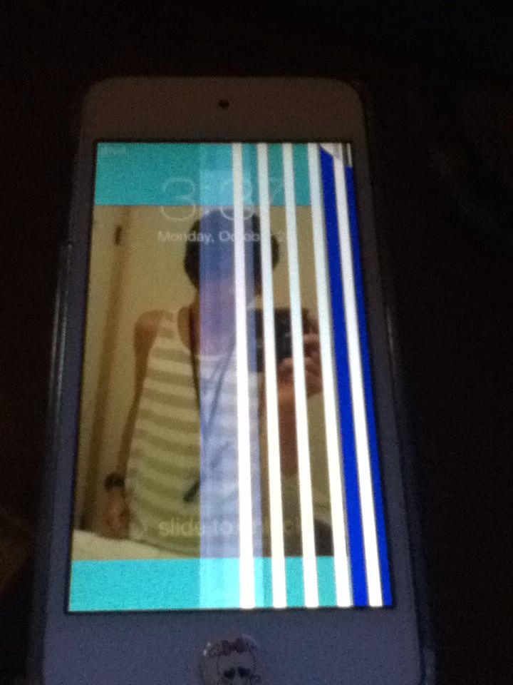 My ipod 5 touch screen doesnt work and sh… Apple Community
