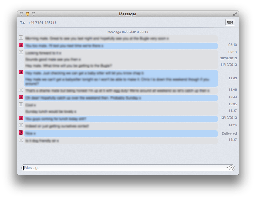 Missing conversations sidebar in Messages… Apple Community