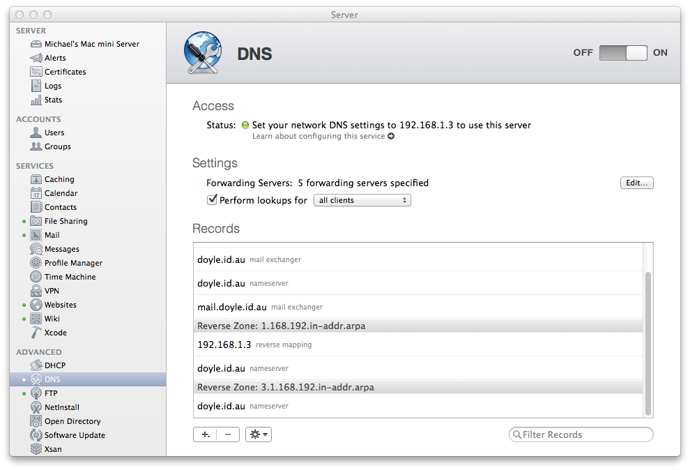 Reverse DNS does not contain the hostname Apple Community