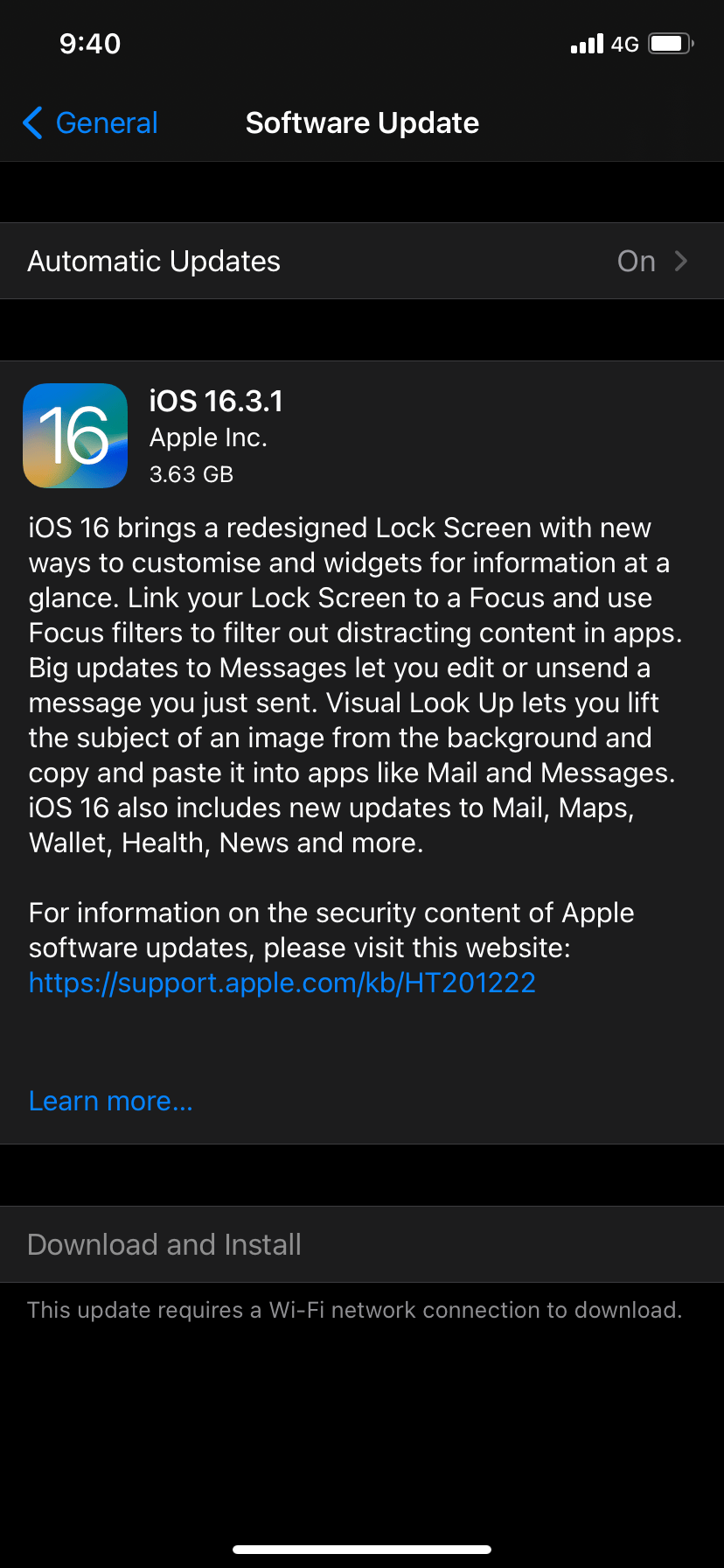 Why my iPhone is not showing update option Apple Community