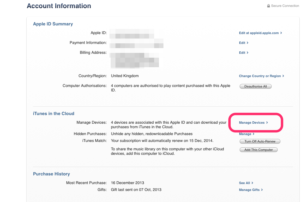 How do I delete devices from my apple id? Apple Community