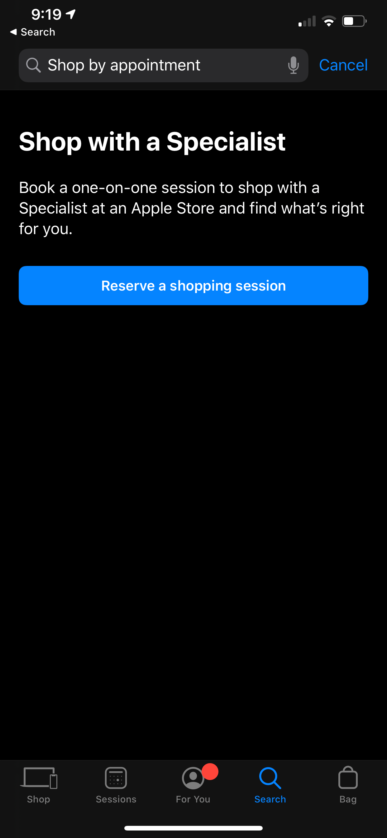 how can i make a appointment ? Apple Community