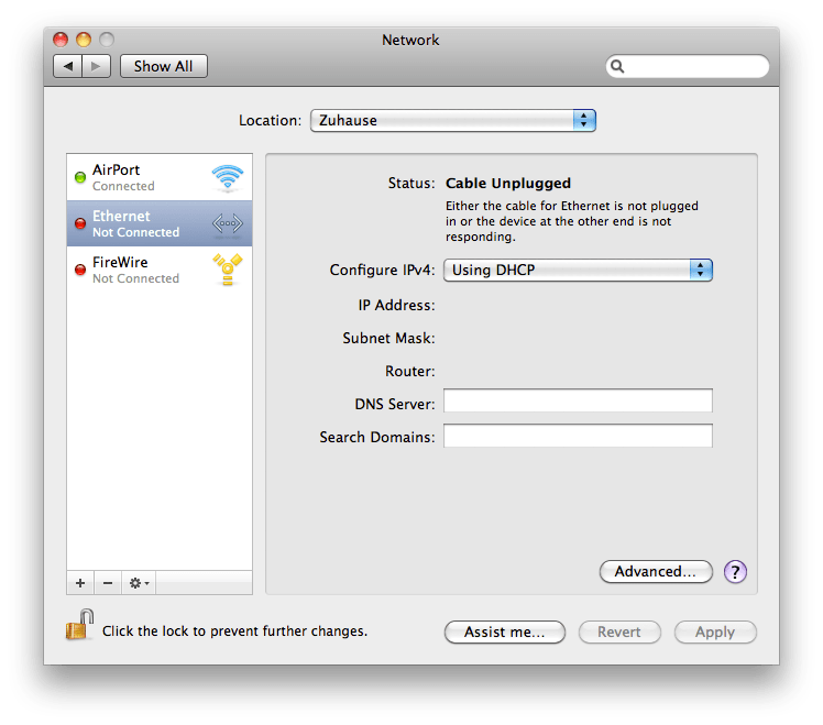DHCP not working Apple Community