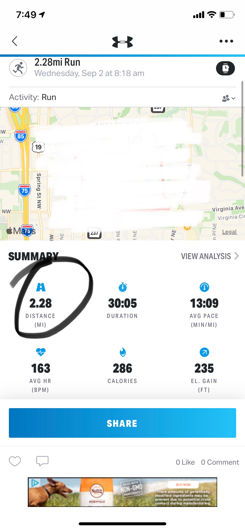 Map Out My Run Mileage Discrepancy: Map My Run Vs. Apple… - Apple Community
