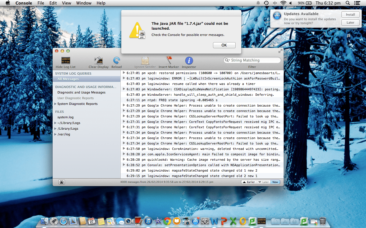 I cant open a Java .jar file, "Check cons… Apple Community
