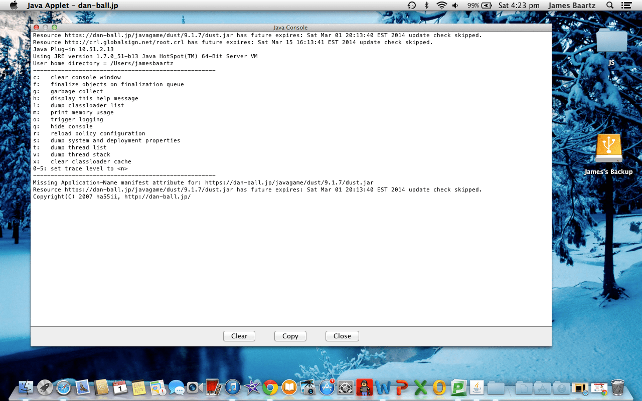 I cant open a Java .jar file, "Check cons… Apple Community