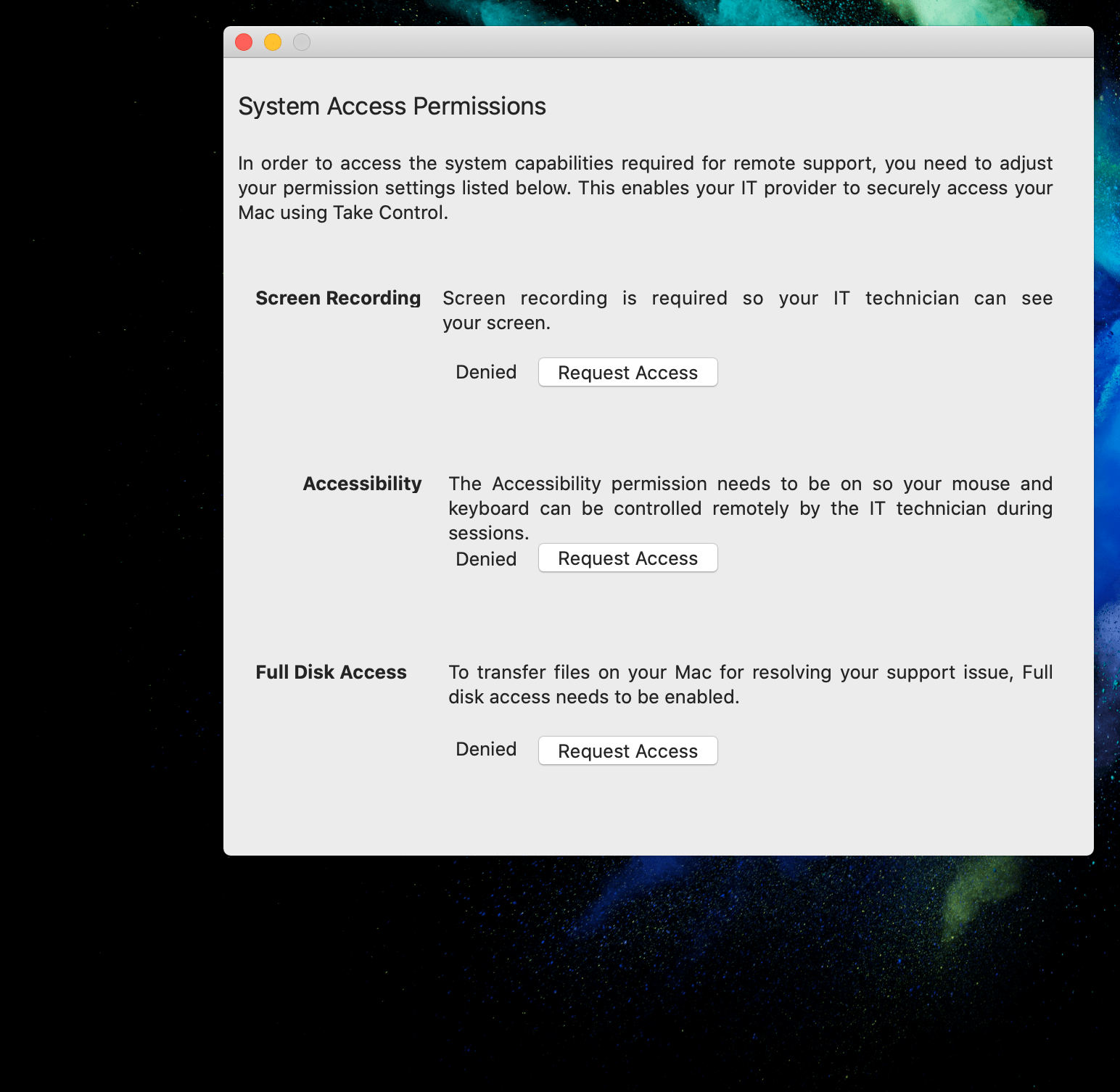 MSP Anywhere agent Apple Community