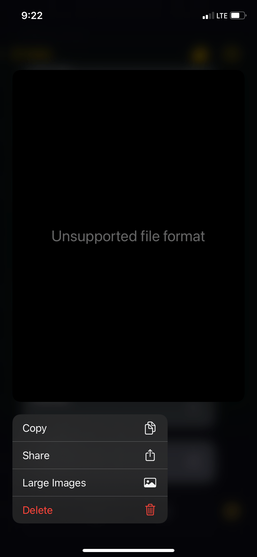 Notes say unsupported file format Apple Community
