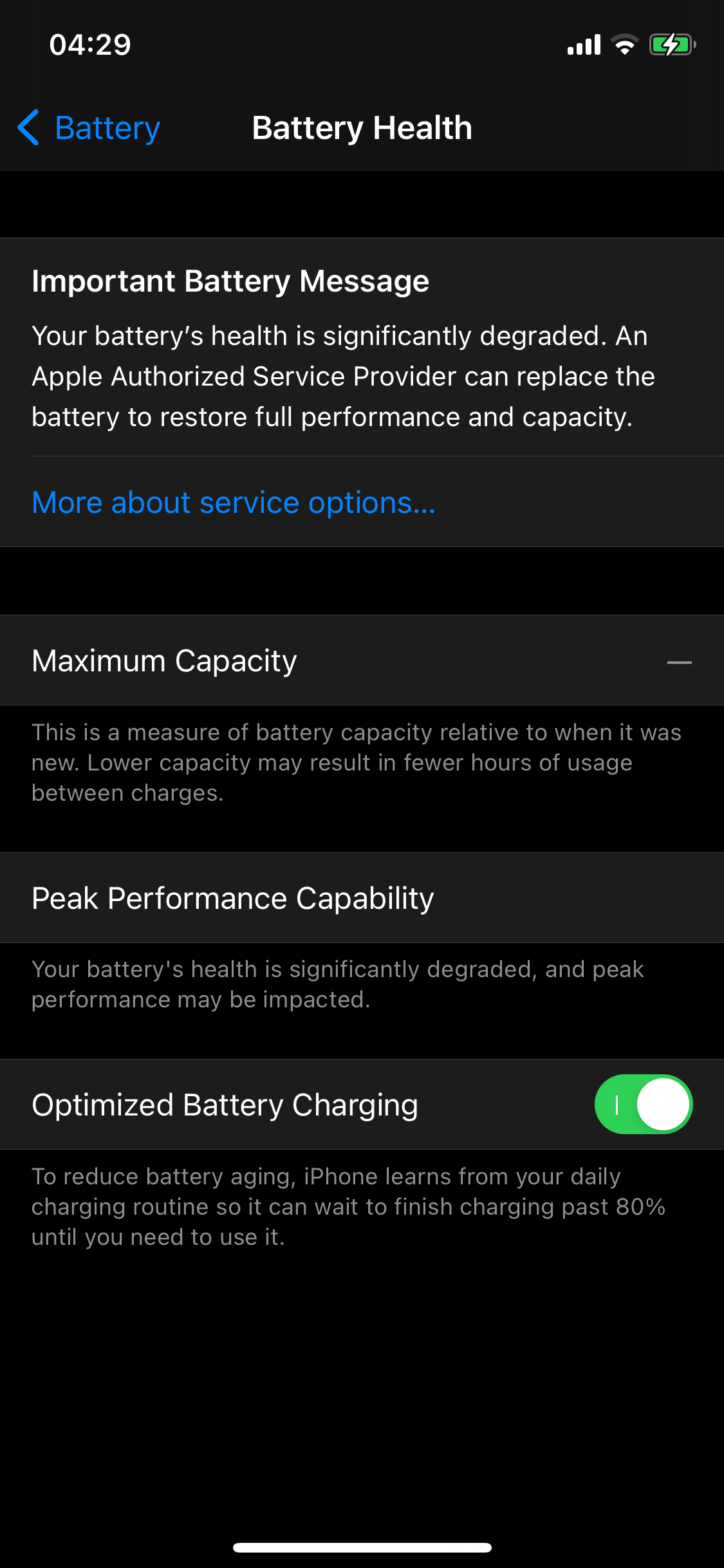 Fix battery health maximum capacity issue Apple Community