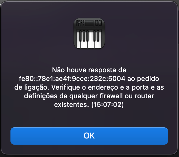 Network MIDI Connection how to fix? Apple Community