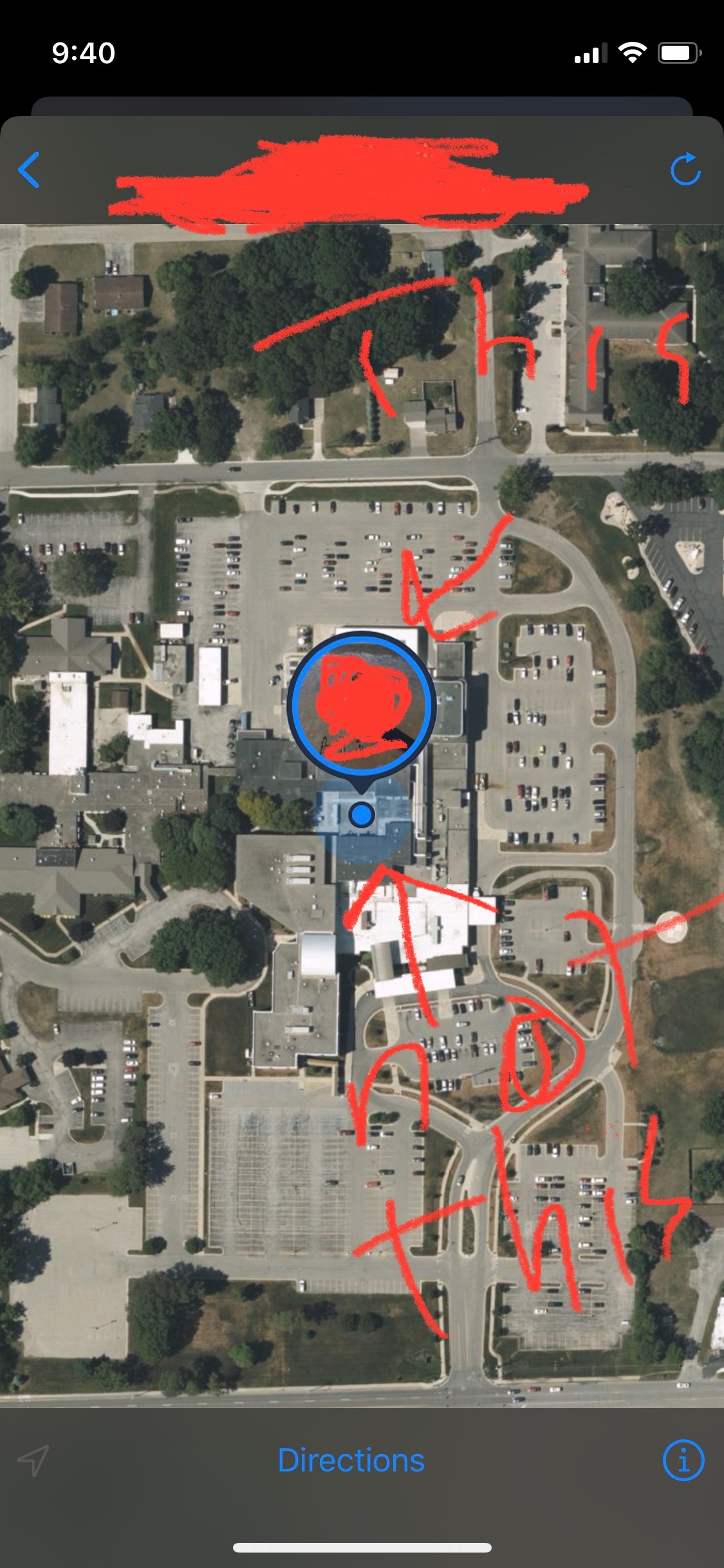 Why is there a blue ring around the Locat… Apple Community