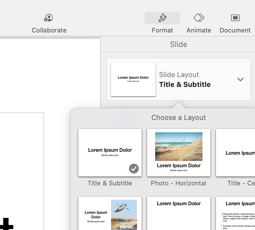 Keynotes Master Slide Apple Community