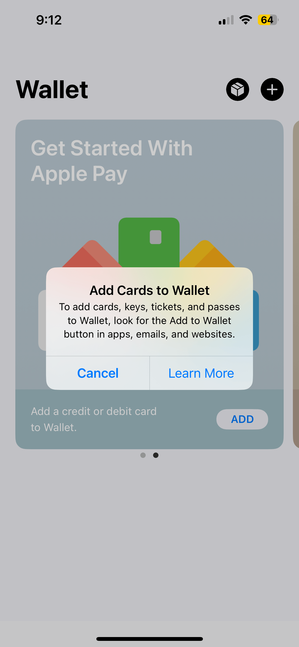 I couldn’t add my debit card in wallet Apple Community