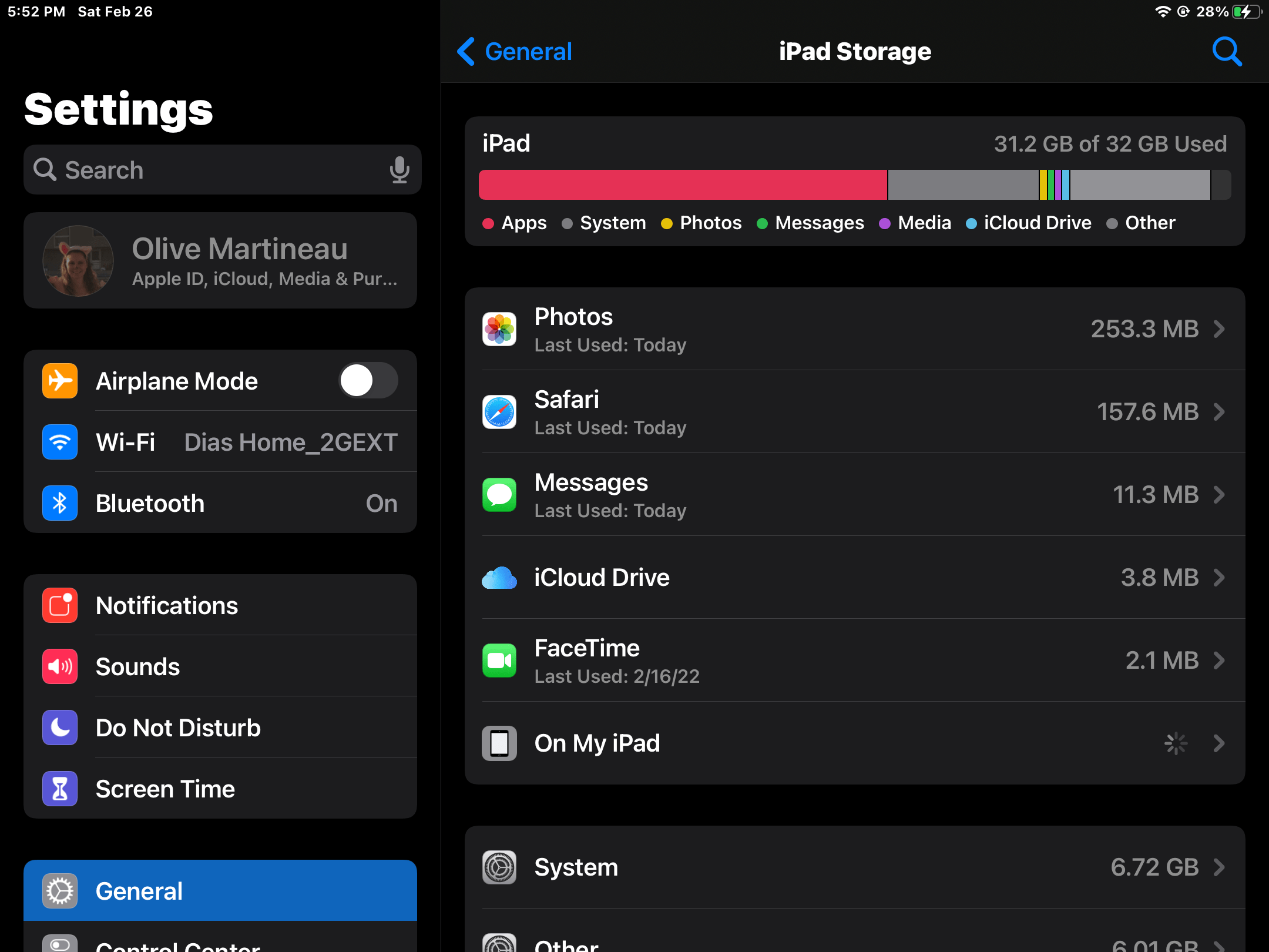 iPad Storage Apple Community