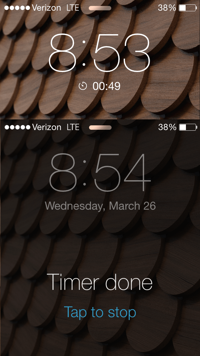 Timer doesn't show in lock screen Apple Community