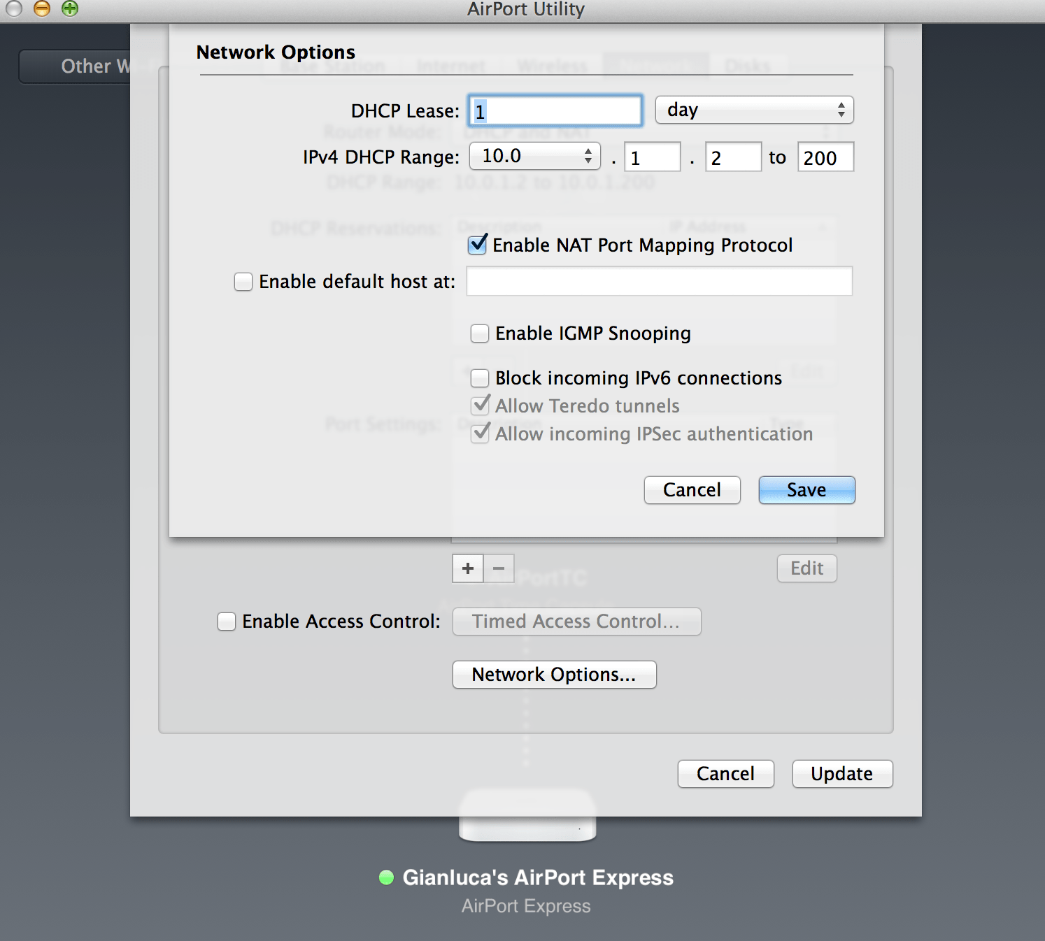 How do I setup a VPN on my Time Capsule? Apple Community