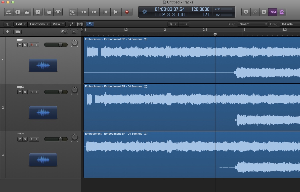 Logic Pro X Import Audio Issue Apple Community