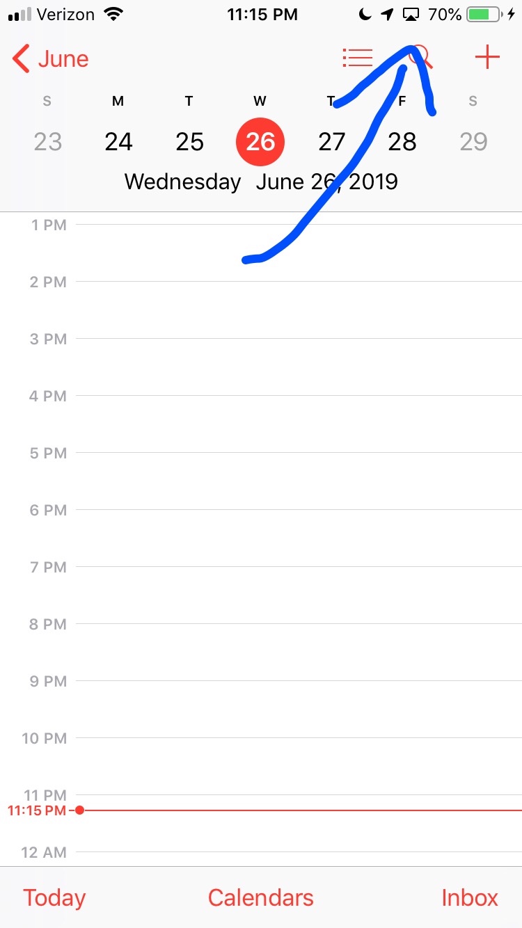 what is the pointed arrow on my iphone Filiberto Calabrese