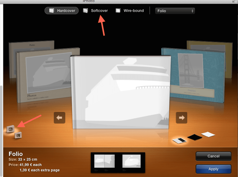 Using iPhoto to order a book, how do I ch… Apple Community