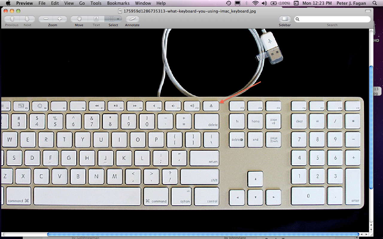 Where is the “Eject Key” on the keyboard … Apple Community