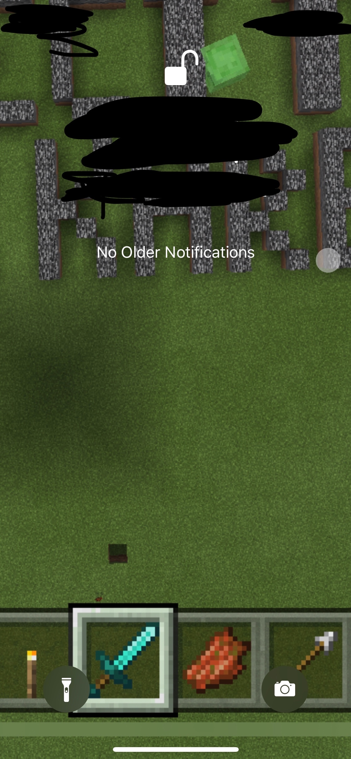 Large White Circle Iphone lock Screen Apple Community