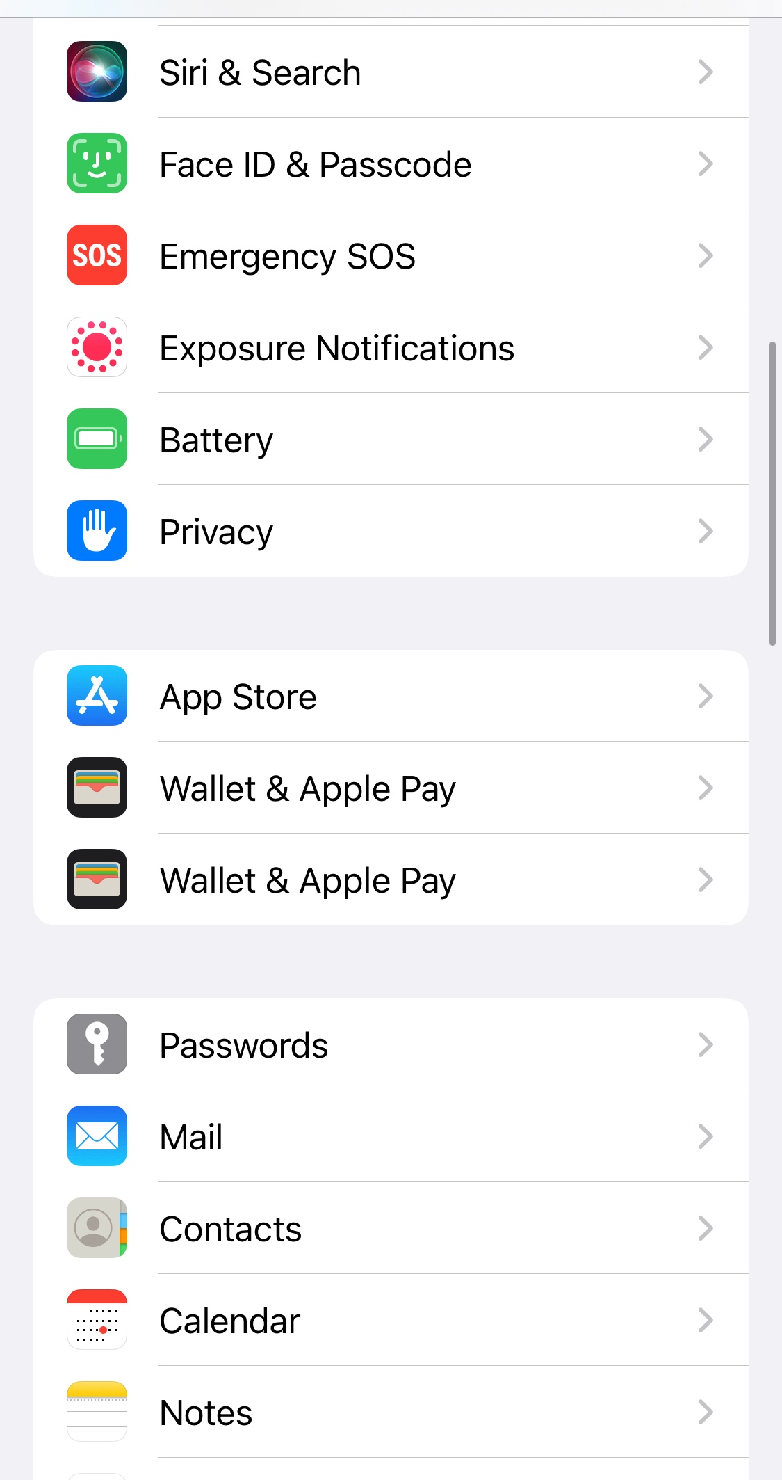 Wallet and Apple Pay Settings. Apple Community