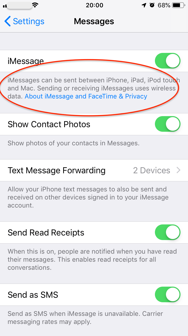 iMessage can't send and received Apple Community