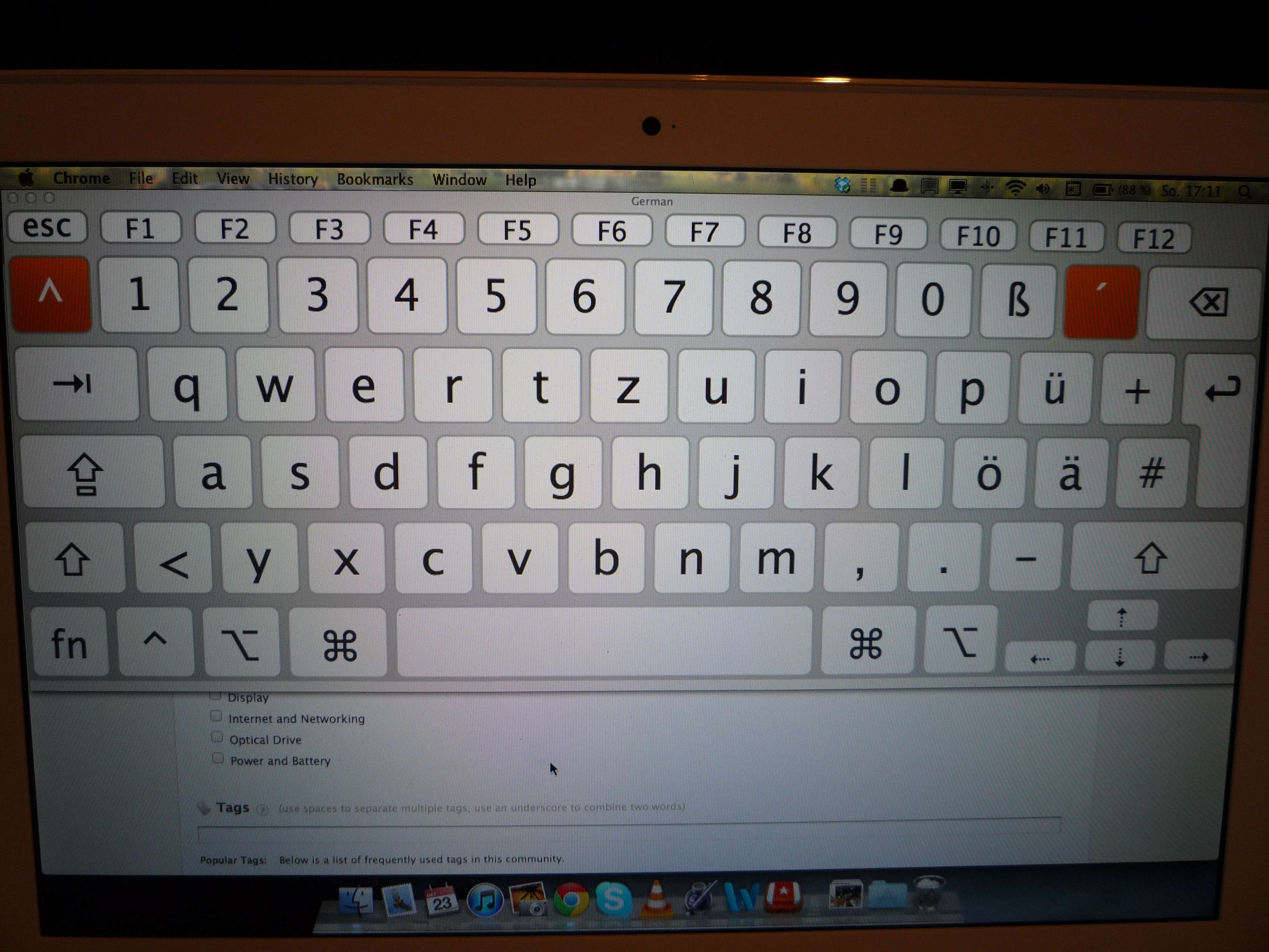 ctrl key seems to be stuck Apple Community