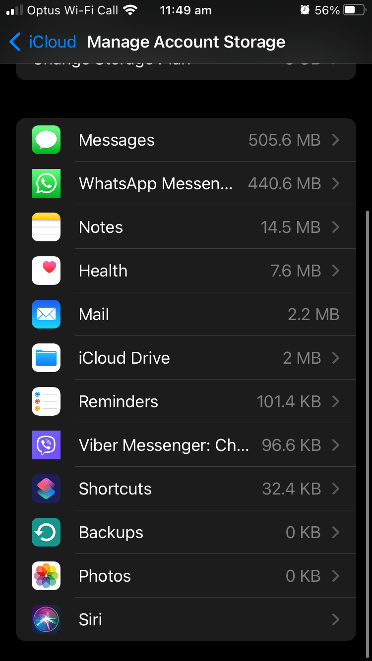 Cannot backup to iCloud Apple Community