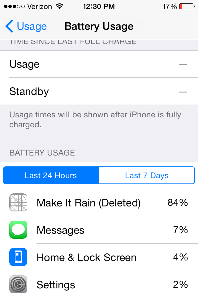 Deleted app using battery usage Help! Apple Community
