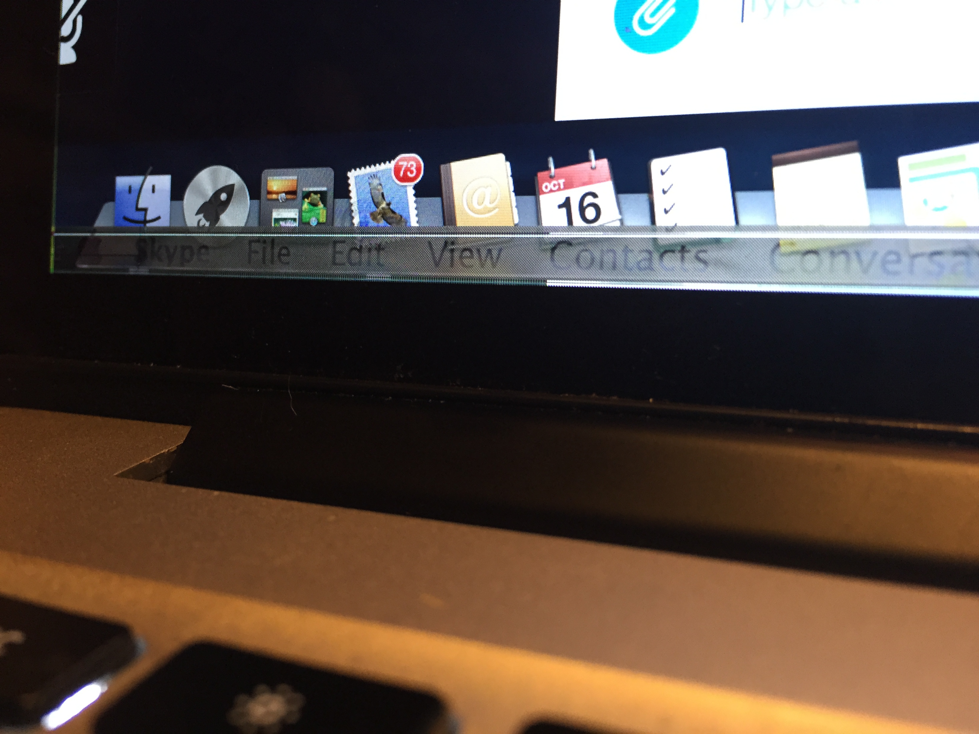 Taskbar on MacBook Pro Retina 15inch app… Apple Community