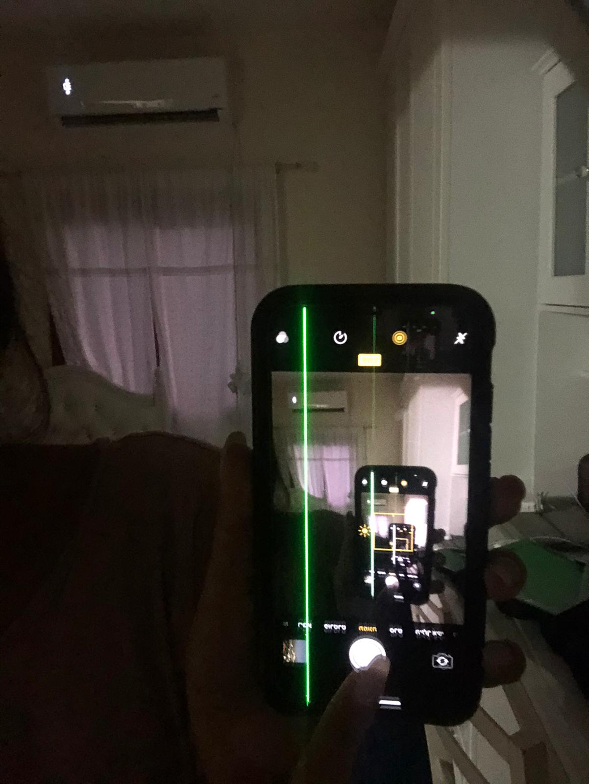 iPhone X green line in the screen Apple Community