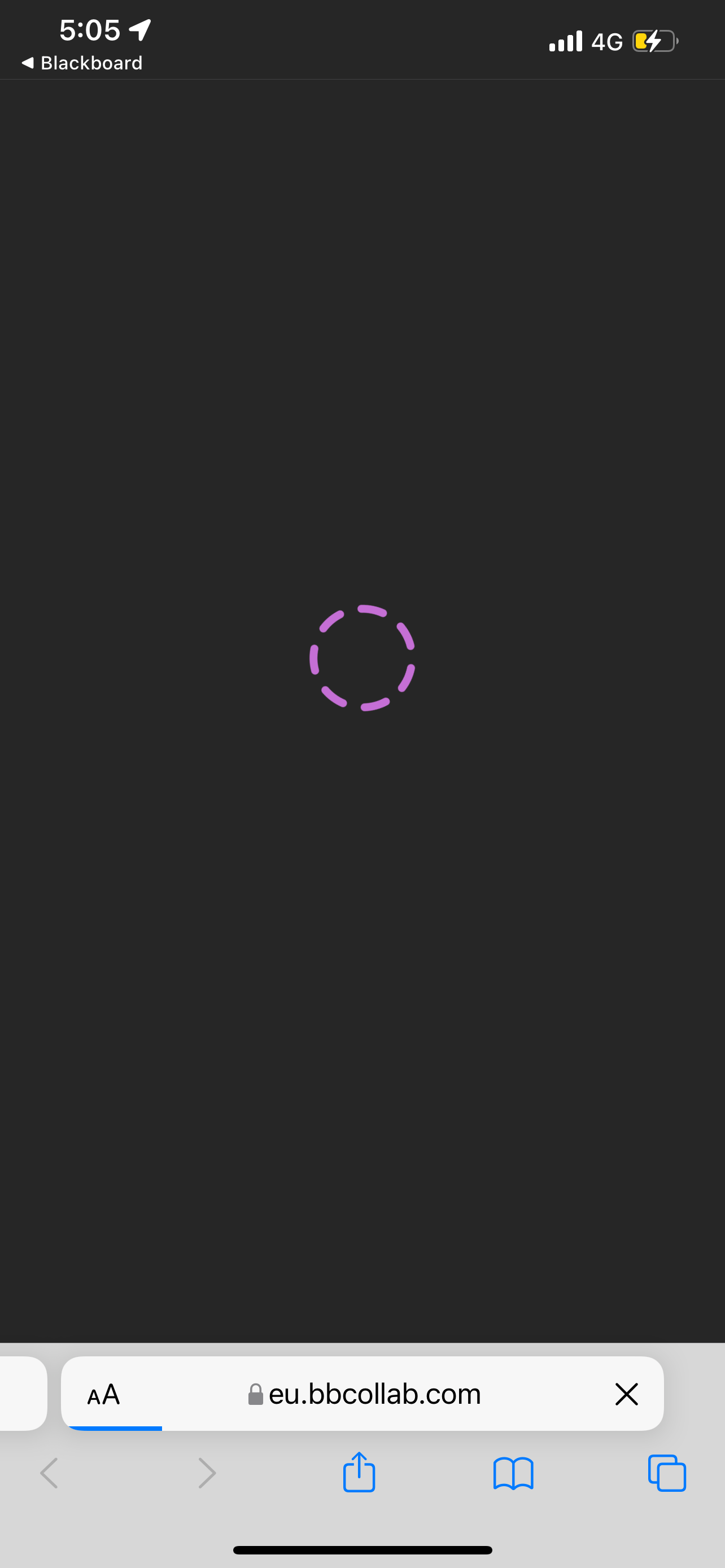 Blackboard classroom not working safari a… Apple Community