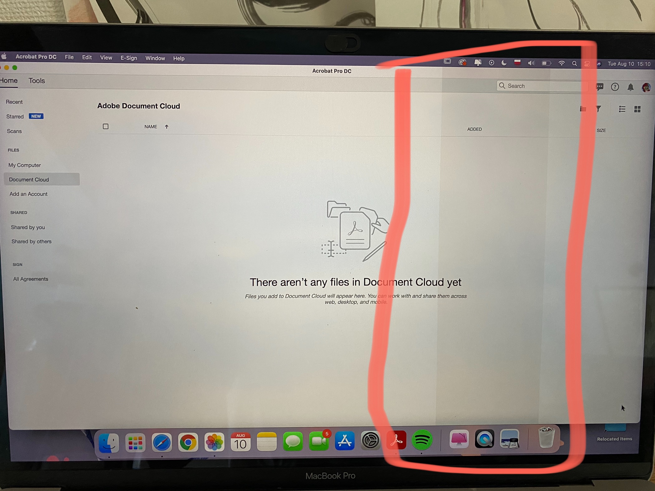 Gray line on the screen MacBook pro Apple Community