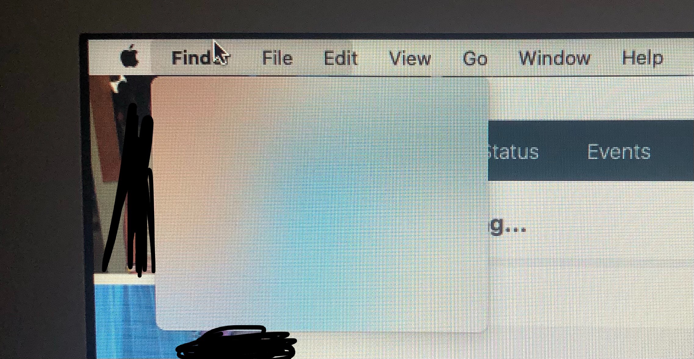 Menu Bar Blank Apple Community