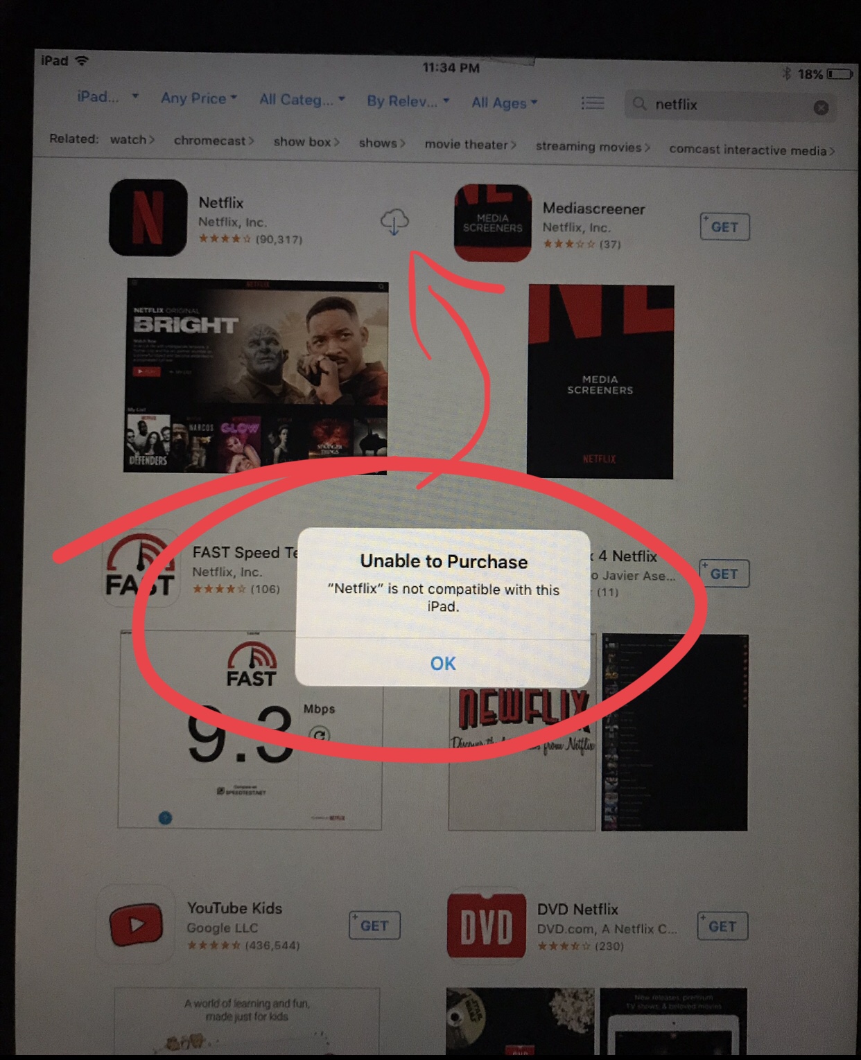 Netflix not working on iPad mini first ed… Apple Community