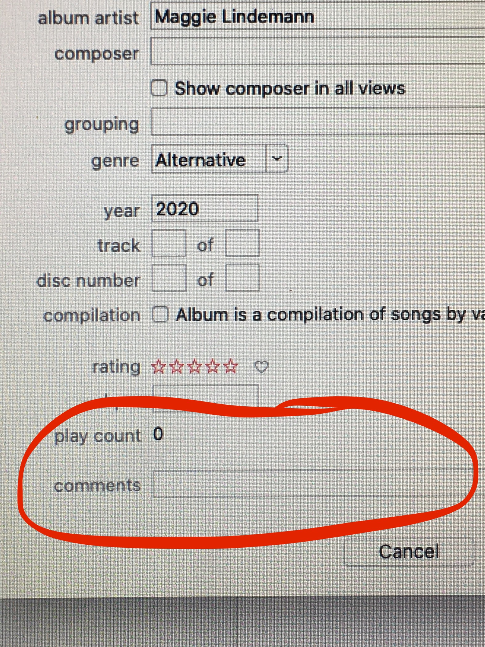 iTunes / Apple Music Album Description Apple Community