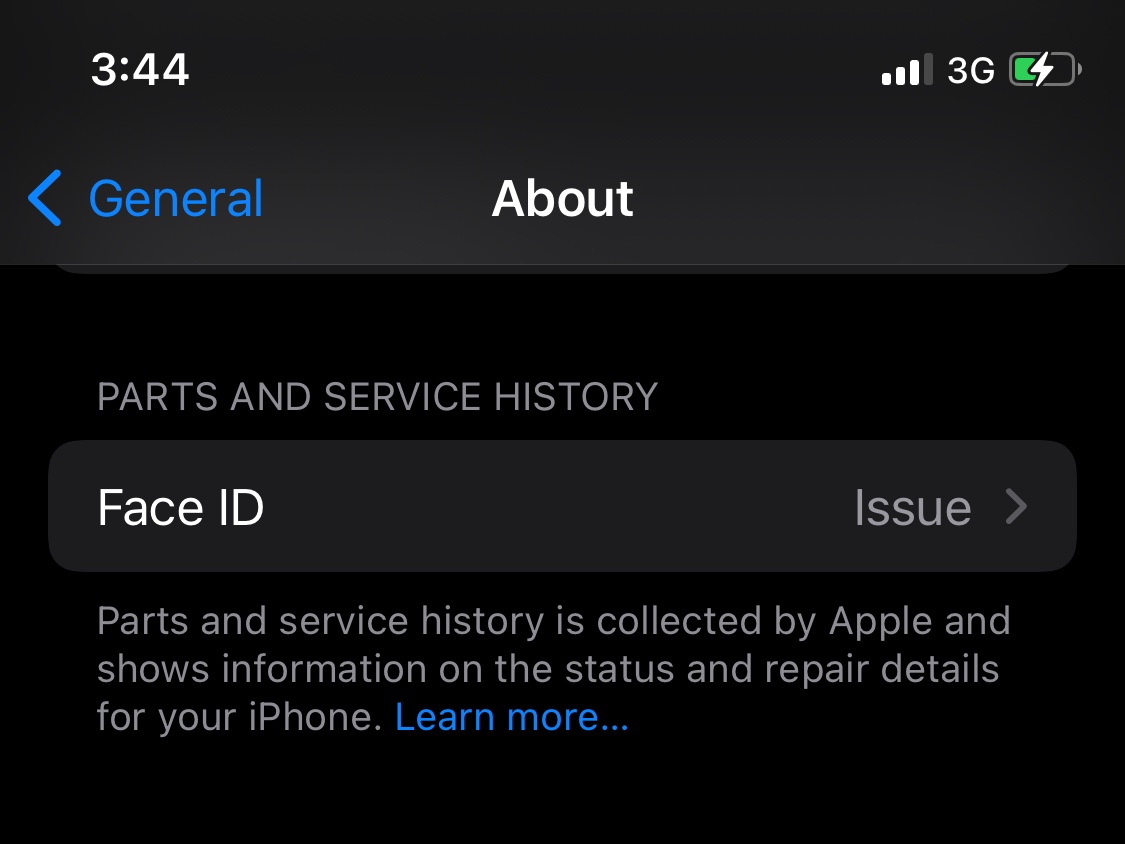 Face ID issue Apple Community