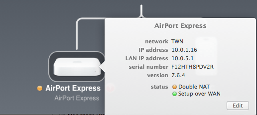 Adding AirPort Extreme for a separated ne… Apple Community