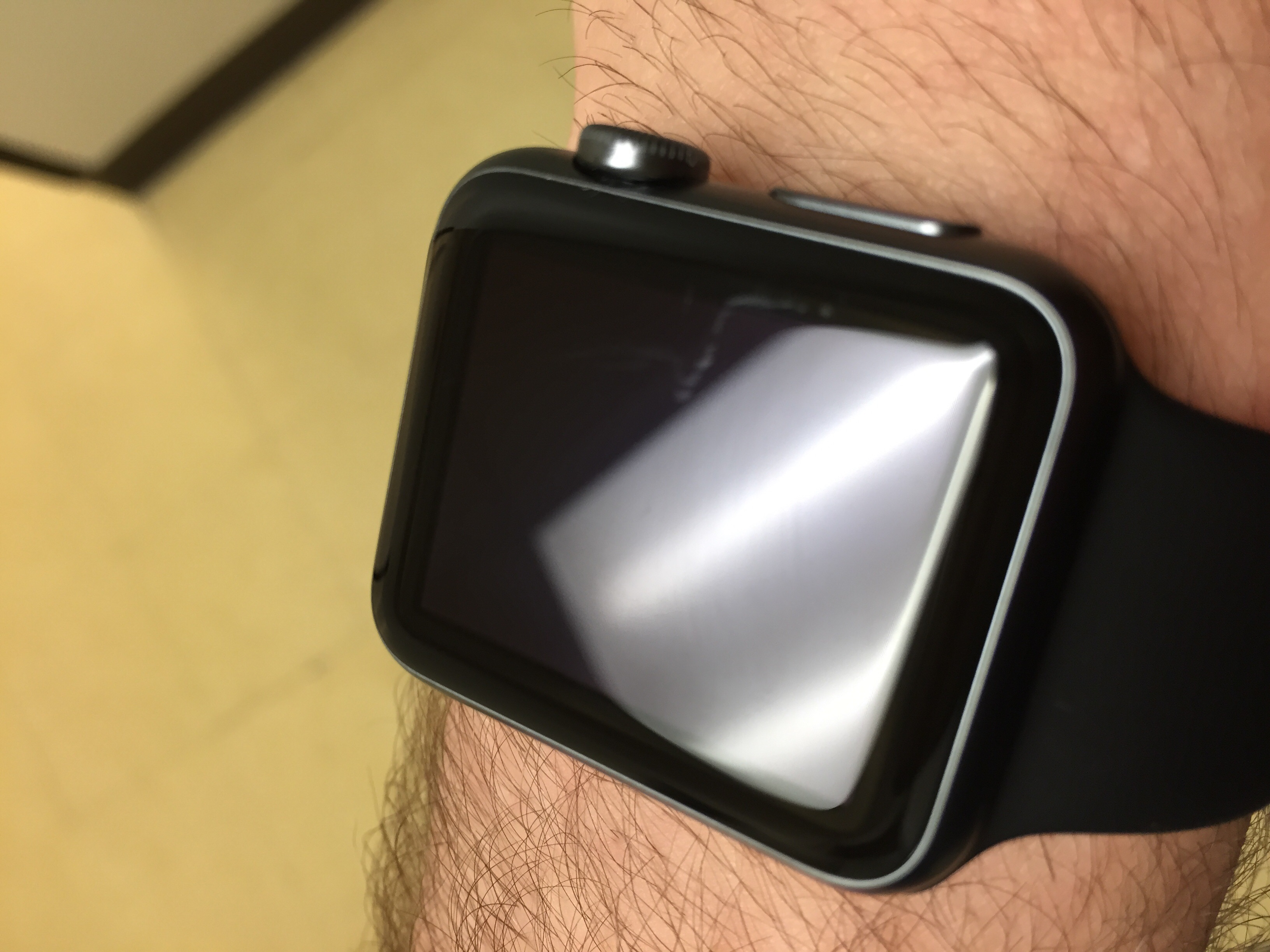 Apple Watch Sport screen scratched? Apple Community