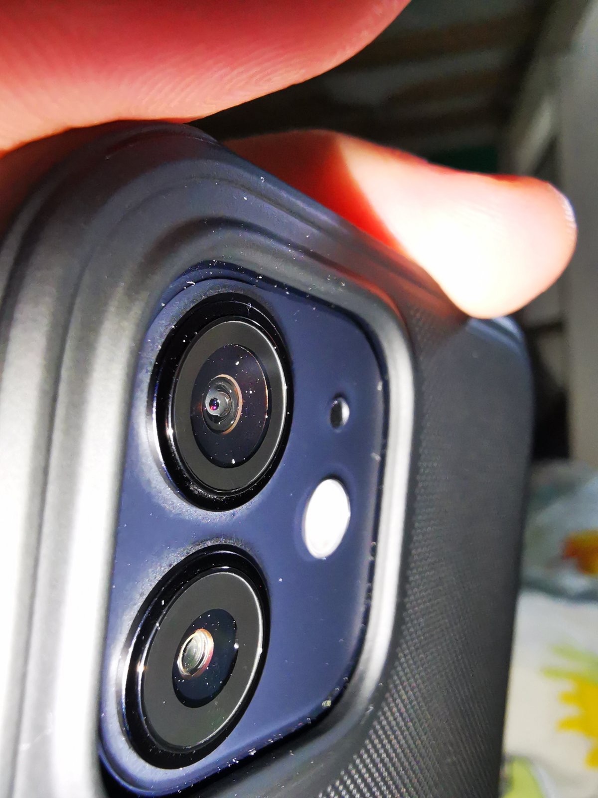 Iphone 12 dust inside camera lens Apple Community