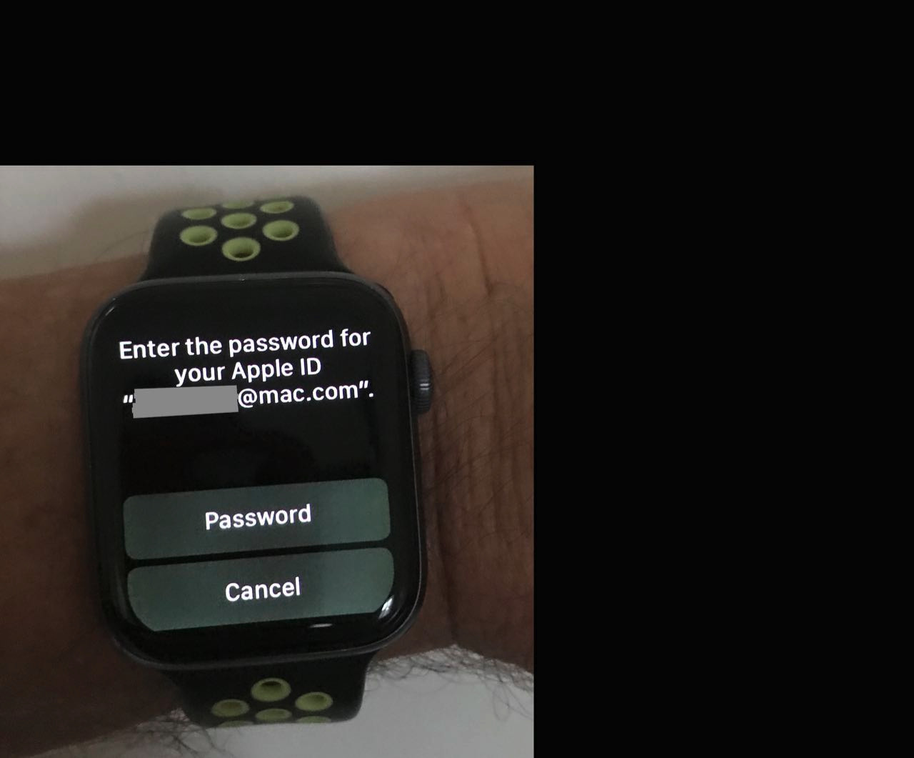 Watch asks for Apple ID Password Apple Community