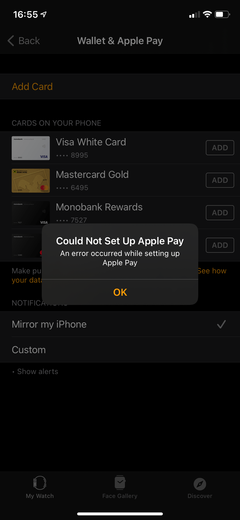 Apple Pay on Apple Watch Apple Community