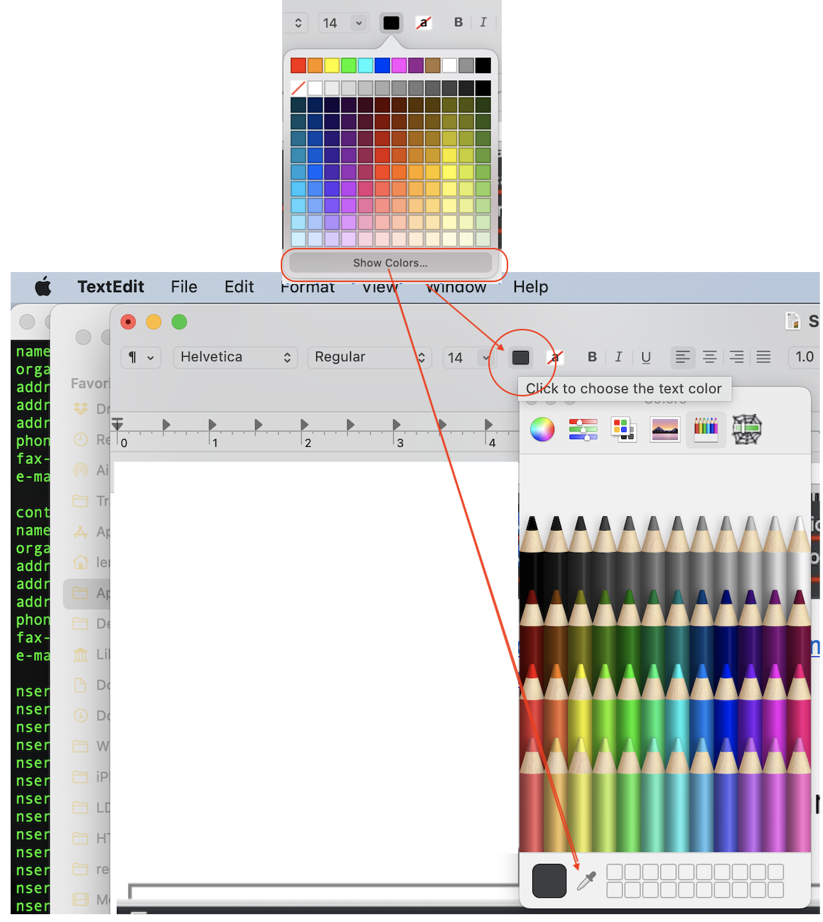COLOR PICKER NOt working Apple Community
