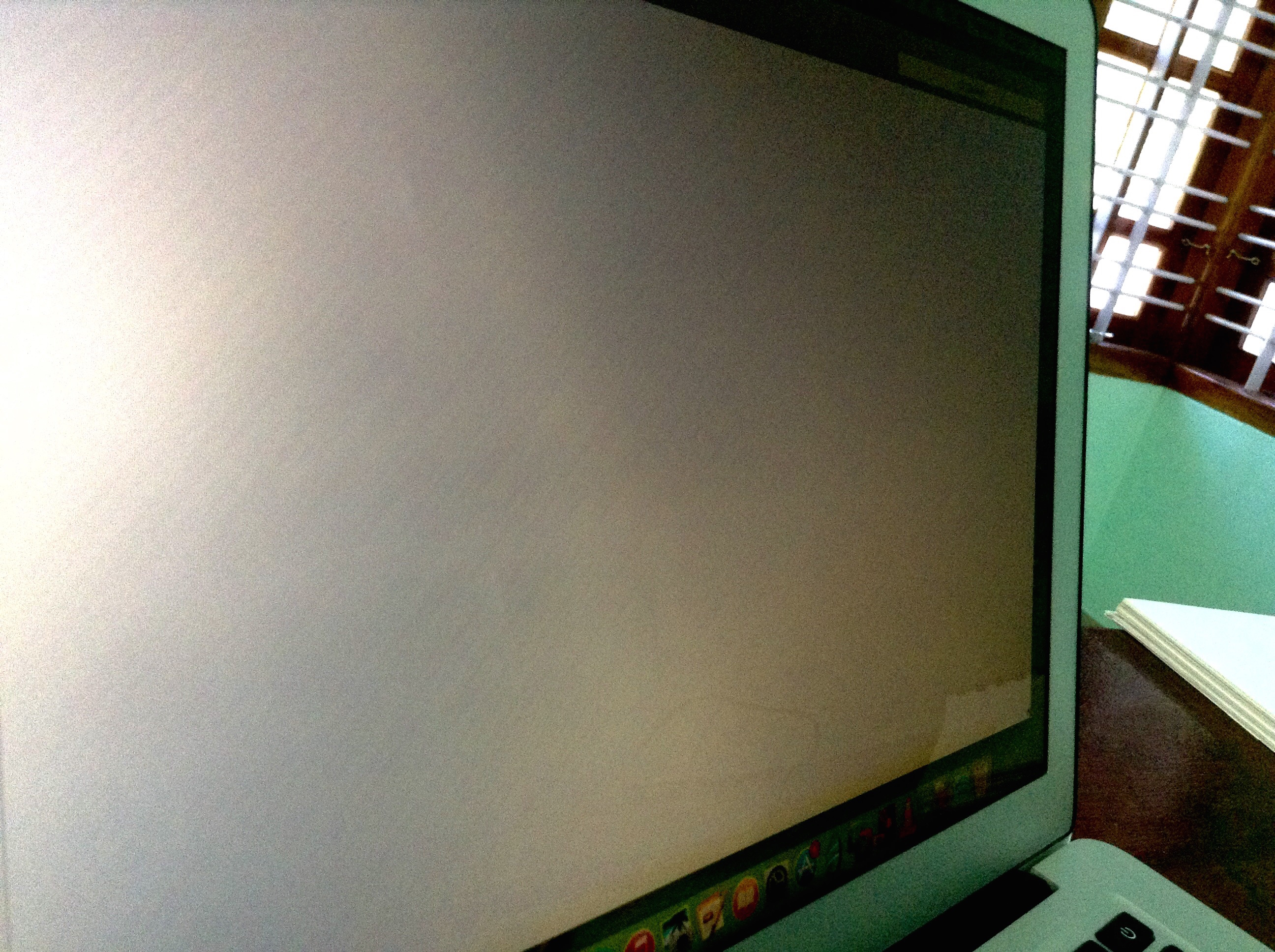 Diagonal stripes on screen. MacBook Air Apple Community