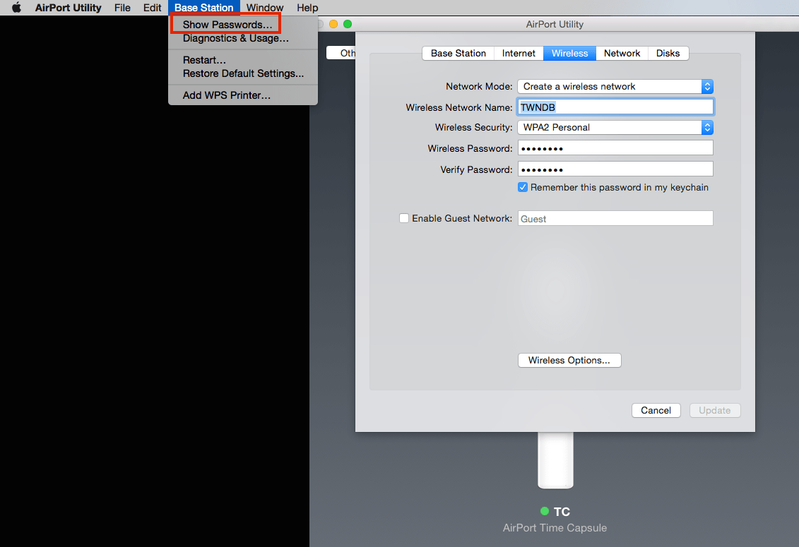 How do I find the username and password o… Apple Community