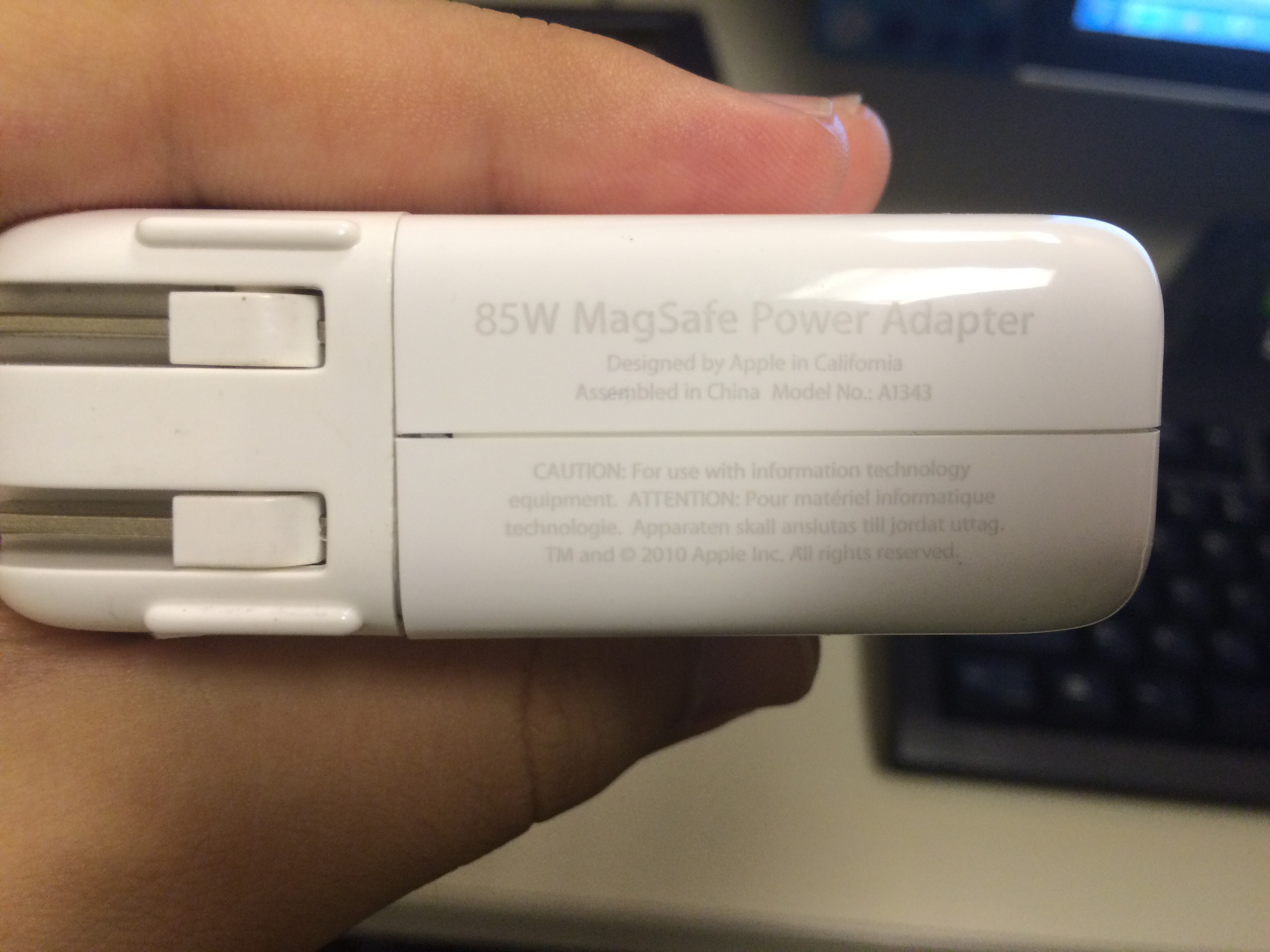 Did I buy a counterfeit Macbook charger? Apple Community