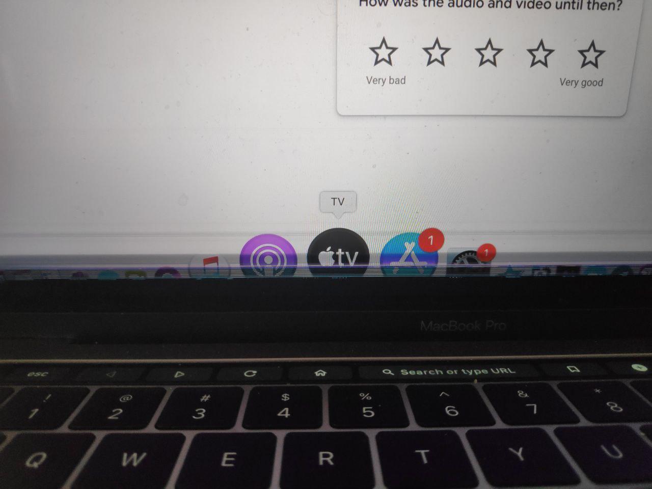 Horizontal lines after usage Macbook pro … Apple Community