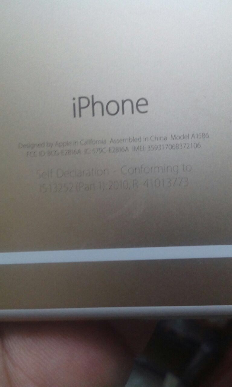 "Self declaration- conforming to IS 13252… - Apple Community