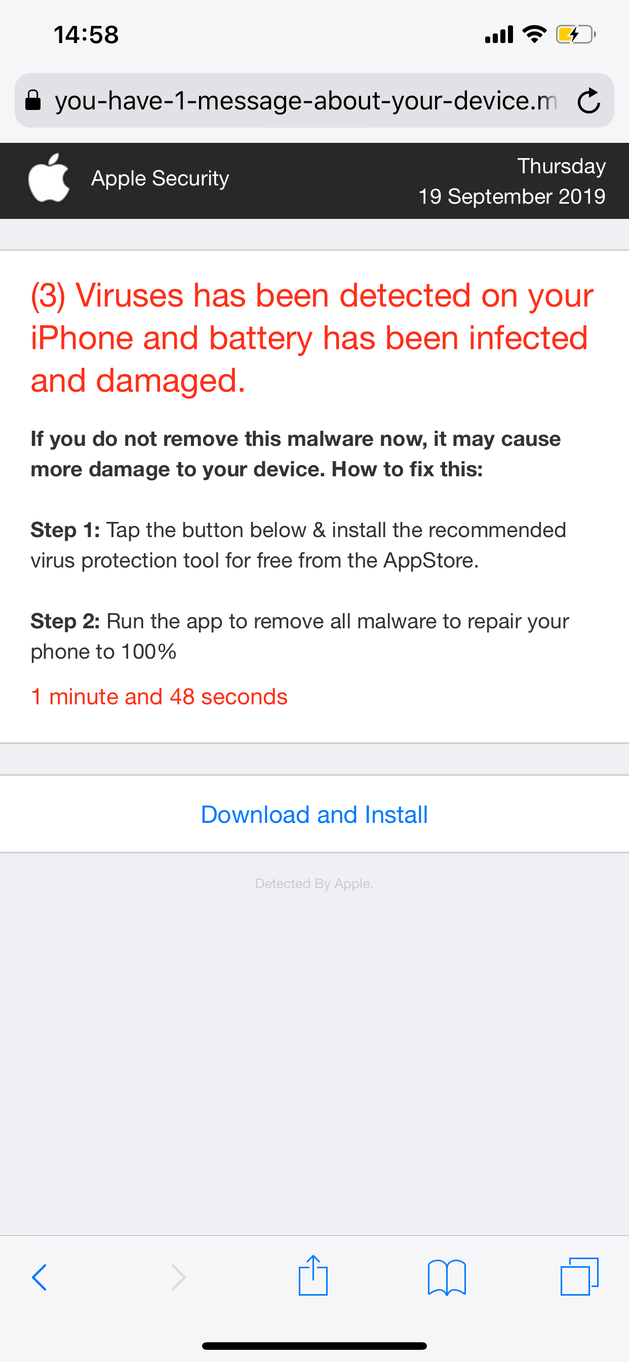 Virus? Apple Community